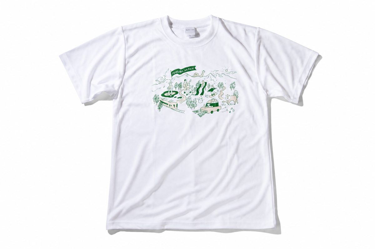 HAKUBA MAP Tシャツ